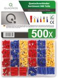 Quadrios Assortiment kabelschoenen 0.5 mm² - 2.5 mm² Rood, Blauw, Geel