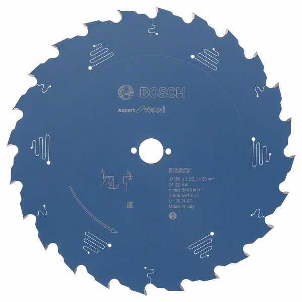 Bosch 2 608 644 073 Cirkelzaagblad - 5400 rpm - 2,2 mm - 1 stuk