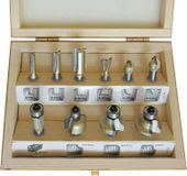 Stanley Serie - Frees Set - 10 Stuks - 8mm Schacht - TCT/HM