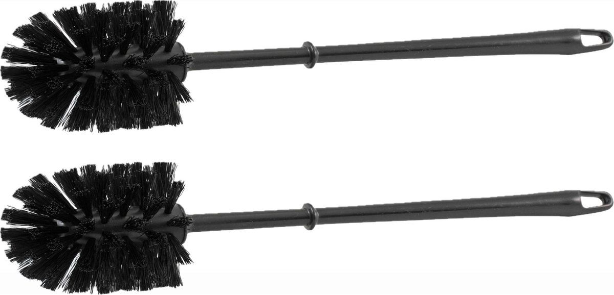 Sorx - Toiletborstel - 2 stuks - Zwart - Kunststof