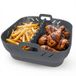 GOURMETmaxx Siliconen vorm heteluchtfriteuse 4 L