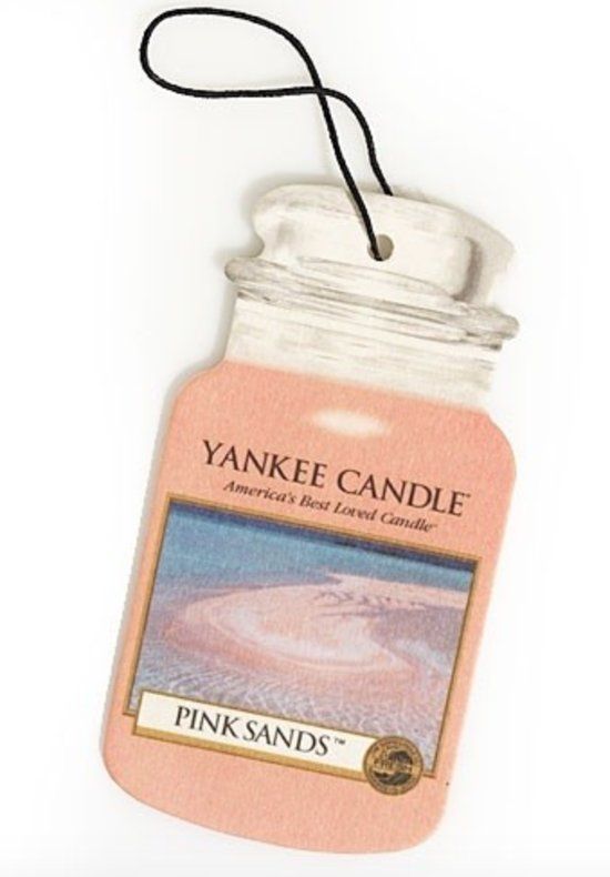 Yankee Candle Car Jar Classic Autogeur Pink Sands set van 3