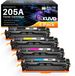 HP 205A cartouche de toner avec puce, pack de 4