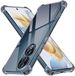 Techsuit Hoesje geschikt voor HONOR 90 - Shockproof Silicone Back Cover - Zwart