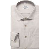 Seidensticker Regular Fit Overhemd beige, Effen
