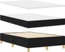 vidaXL Boxspring Bed met Hoofdeinde Zwart 190 x 120 cm Stof
