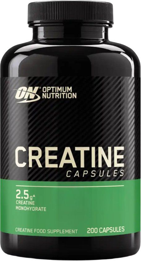 Optimum Nutrition Creatine Creapure (200 Caps) - Creatine - Creapure