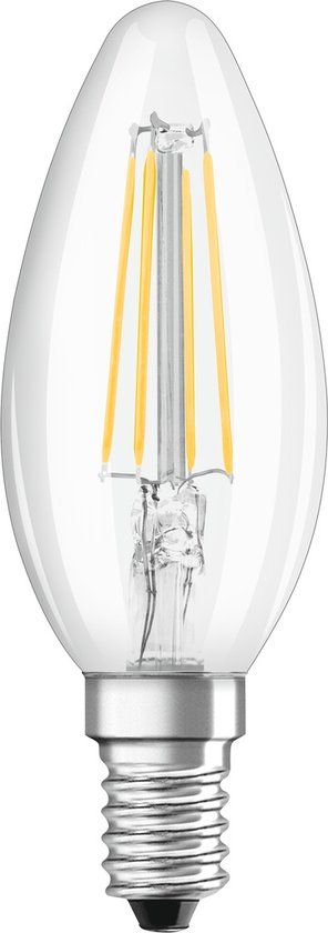 Ledvance Classic Superior LEDbulb - E14 - Kaars - 2.5W - 470lm - 2700K - Helder