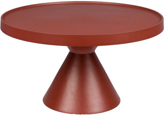 Zuiver Floss Salontafel Rond 60 cm Marsala Rood