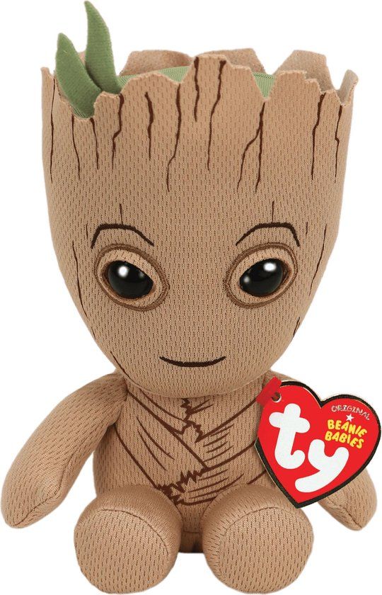 TY Marvel Guardians Of The Galaxy Groot Plush - 16 cm