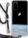 Case Company - Samsung Galaxy S20 Case with Cord - Alone in Space - Black Cord - Back Cover