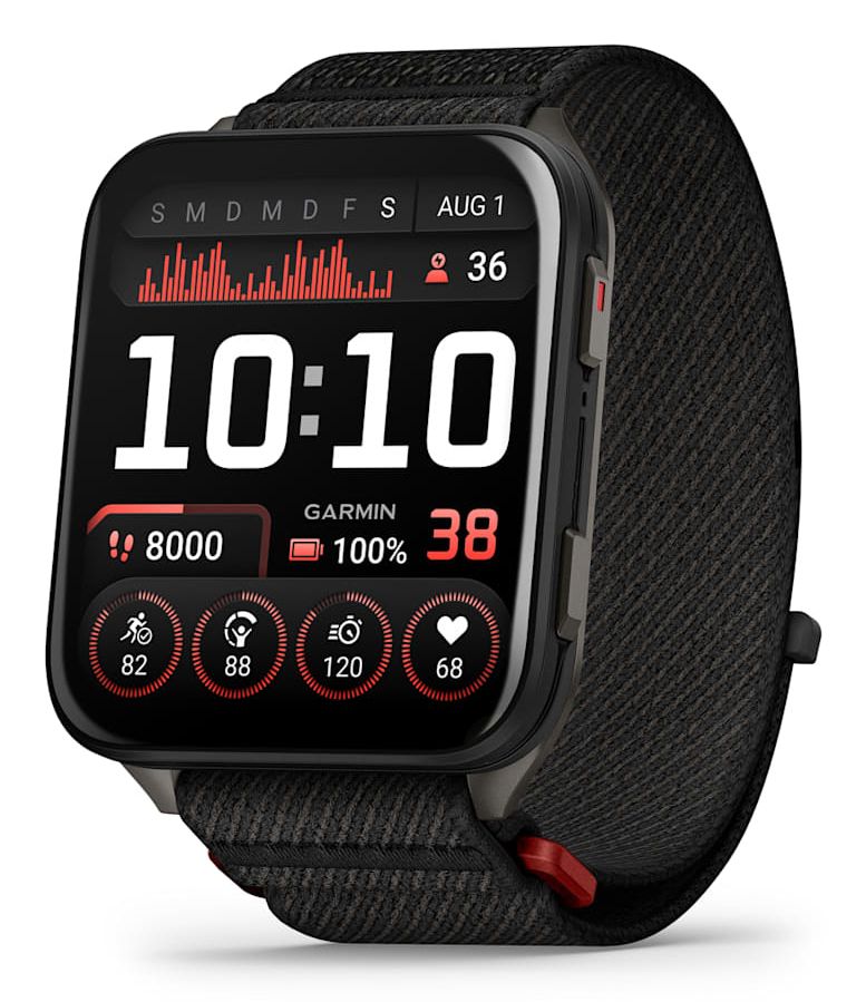 Garmin Venu X1 Smartwatch - 2" AMOLED Display - Black