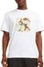 Jack & Jones Sequoia T-shirt Heren Korte Mouw Wit - Crème - Bruin Maat S