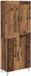 vidaXL Highboard Oud Hout 69,5 x 34 x 180 cm Bewerkt hout