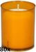 Bolsius 80 stuks ReLight bougie in oranje houder 64/50 (24 uur)