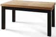 ALPİ Table à manger Classico, extensible, 140-180 x 80 x 78 cm, Rectangulaire, Moderne