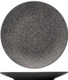 Cosy & Trendy Dinerbord Candy Black Zwart - 4 Stuks ø 26,8 cm Porselein