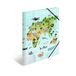 HERMA Verzamelmappen A3 wereldkaart, 3 stuks