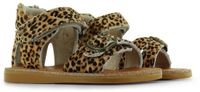 Shoesme Panterprint Sandaal - Sandalen Kind - Meisjes - Leopardo - Ponyhair - Maat 23