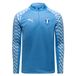 PUMA Malmo FF Maillot d'Entraînement teamLIGA26 Fermeture Éclair 1/4 - Bleu Clair/Blanc Enfant - PUMA, pointure 128 cm
