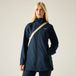 Regatta Natalina waterdichte jas met capuchon voor dames, blauw, maat 42
