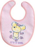 Interbaby Slabbetje Junior 20 x 30 cm Katoen Roze