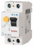 EATON 264280 PFGM-40/2/003 – wisselschakelaar – wit – controller zwart – 2 polen / 40 A / 30 mA – type AC – schroefaansluiting