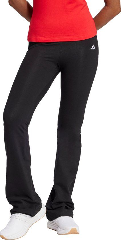 adidas Sportswear Essentials Small Logo Flared Legging - Zwart - Maat M