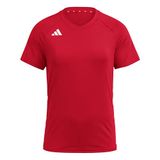 adidas dames Volleyball Hilo Short Sleeve Jersey Shirt, team power red 2, M