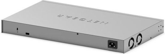 NETGEAR GS728TXPv3 Smart Managed Switch - 24x Gigabit Ethernet (PoE+, max. 190W), 4x 10G SFP+