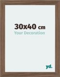Your Decoration - Cadre photo 30x40 cm - MDF - Noyer foncé - Mura