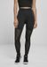 Urban Classics High Waist Transparent Tech Mesh Sportlegging Zwart XXXL