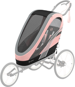 Cybex Zeno Kindertrailer Kabine, roze/zwart