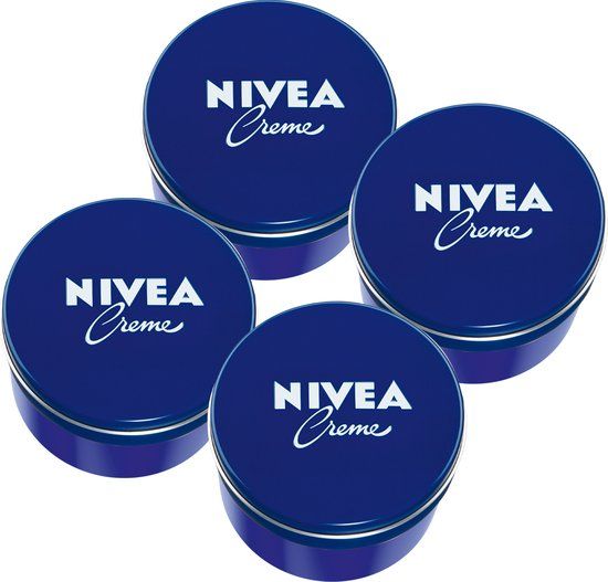 NIVEA Creme - Body Care Voor Gezicht, Handen en Lichaam - 4 x 400 ml