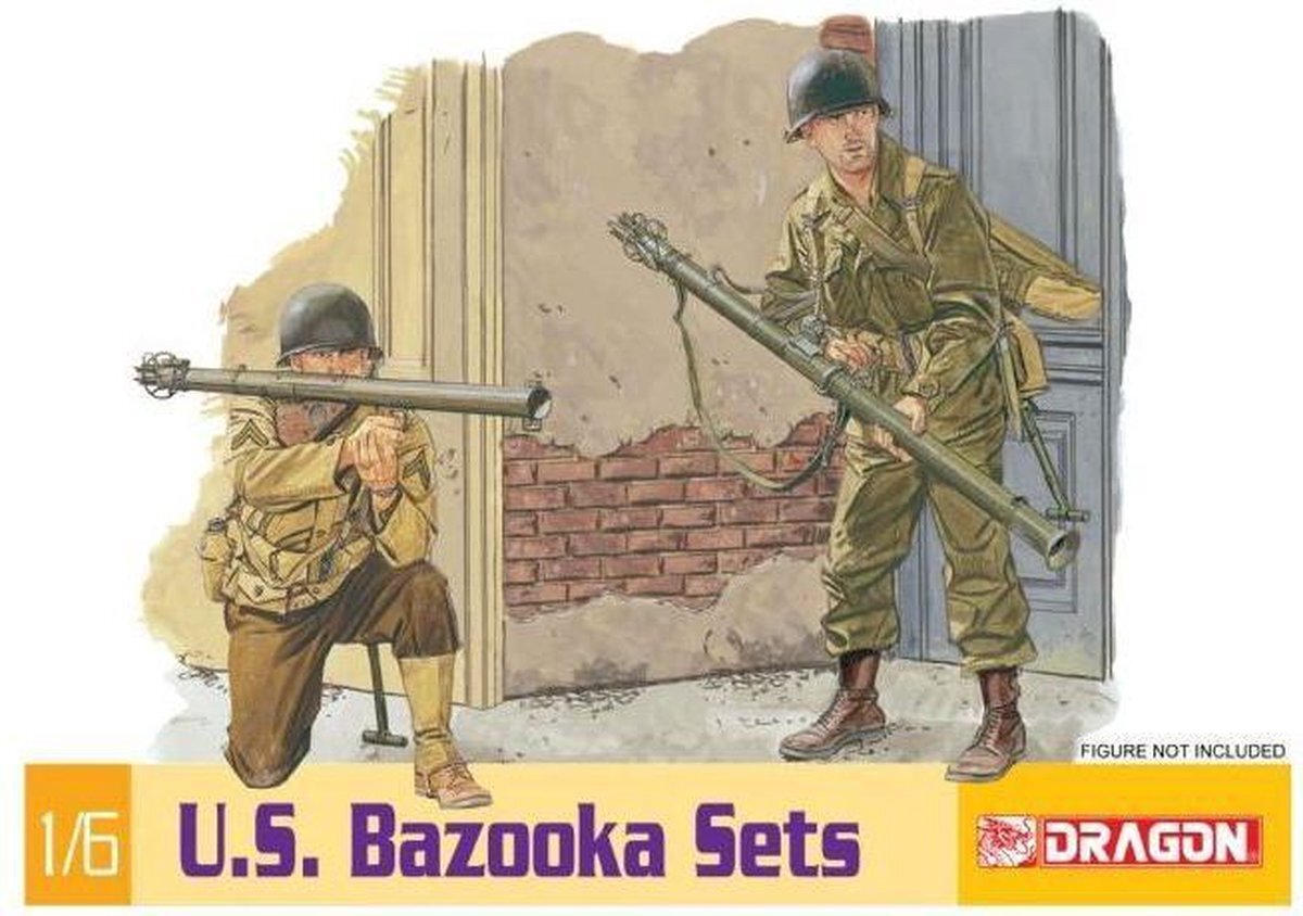 Dragon 1:6 75008 Bazooka set Plastic kit