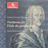 New Arts International Bv Centaur Georg Philipp Telemann: Fantasias for Viola Da Gamba Solo