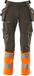 Mascot Accelerate Safe Pantalon avec poches à clous 19131-711 - anthracite foncé/orange fluo - C54 - 82