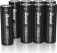Piles rechargeables AA - 8 pièces - 2800 mAh - Ni-MH