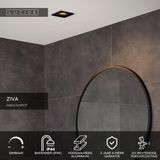 Lucide Ziva Inbouwspot Zwart | Metaal | LED | 2019