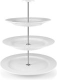 Eva Trio Étagère Legio Nova - Keuken Backsplash - Wit En Staal - Unisex