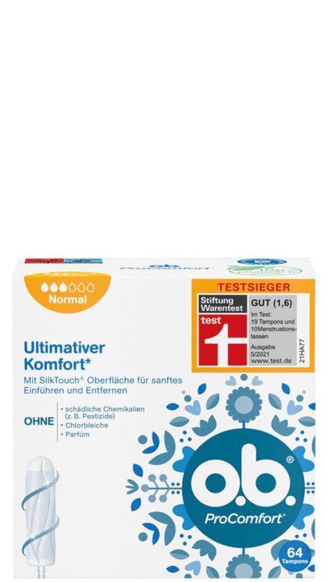 O.B. Tampons Pro Comfort Normaal 64 stuks