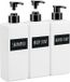 Ibenzoa® Trois Systèmes de Réservoir d'Eau - 500ml, Réutilisable, Pour Divers Scénarios d'Utilisation