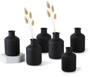 Vaas Mini Métal Noir Lot de 6