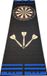 ABC Darts Dartmat Blauw 241 80 cm Zwart Met Blauw