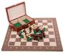 Échiquier Noyer - Jeu d'échecs avec dames supplémentaires - Staunton 5