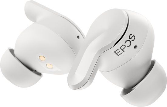 EPOS ADAPT E1TWS Wit Draadloze Hoofdtelefoon met Oplaadetui