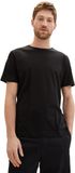 TOM TAILOR T-shirts pour hommes en coton en lot de 4, 29999 - Black, S