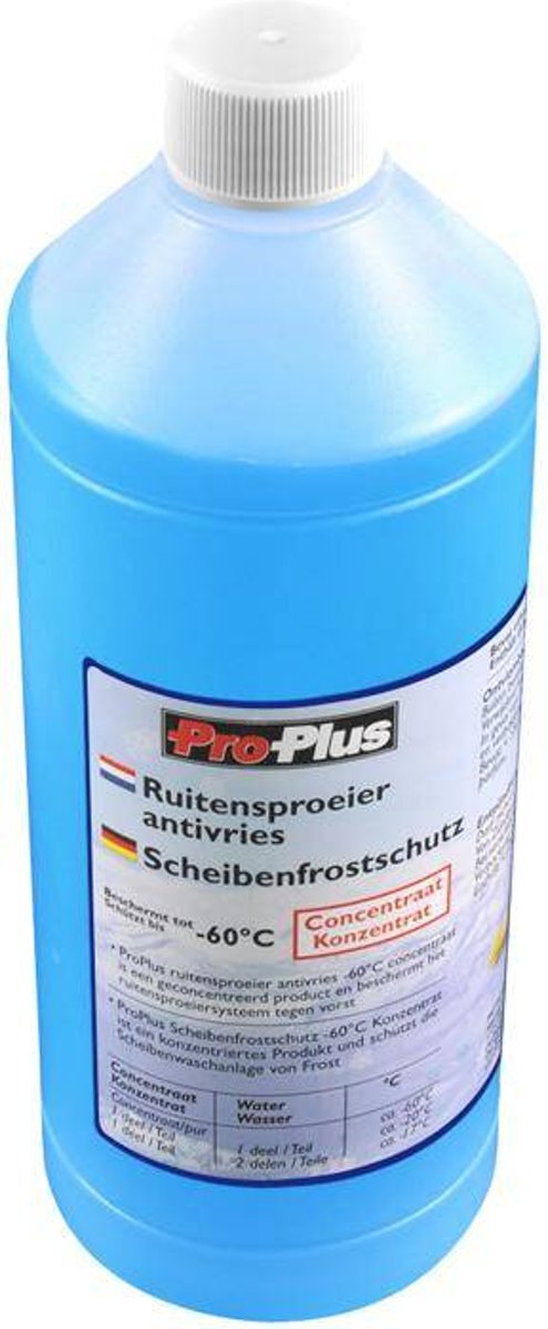 PRO Ruitenseier Winter Antivries Concentraat -60Ã‚Â°C 1 liter