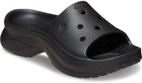 Crocs Bae Serie Dames Slides Zwart Plataforma 39-40