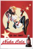 Fallout Nuka Cola Unisex Poster - meerkleurig - Standard